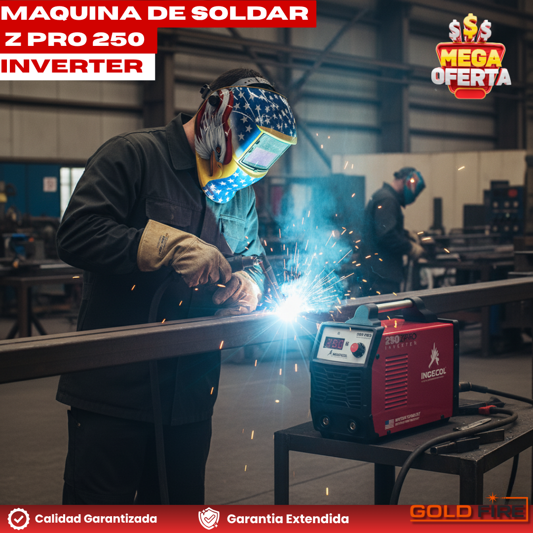 250 Z Pro Inverter SOLDADURA REVESTIDA + Obsequio