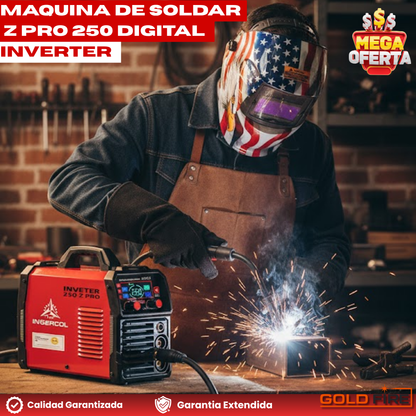 250 Z Pro Inverter MIG MULTIPROCESO 3 EN 1 + Obsequio